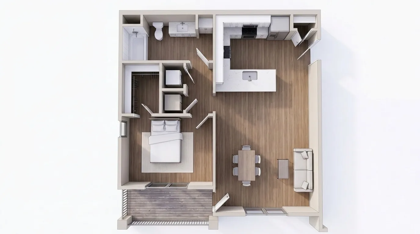A1 floorplan preview